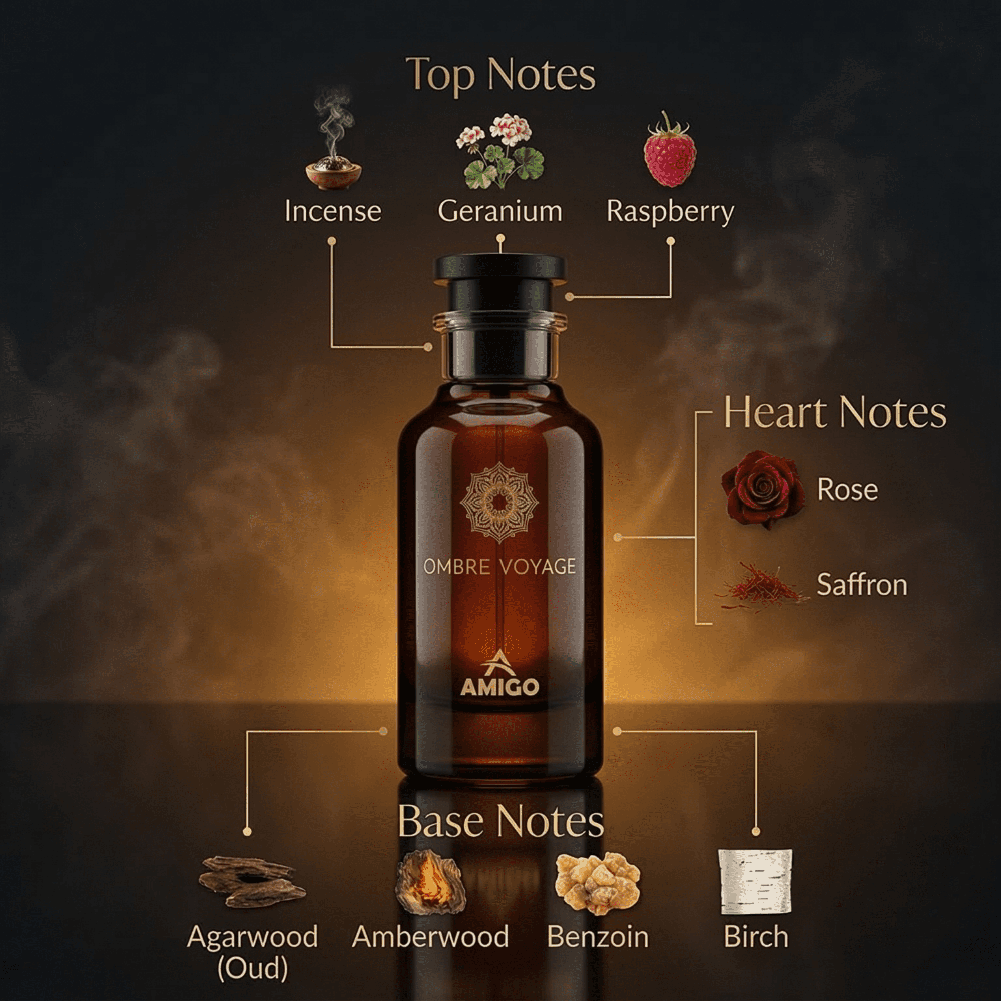 OMBRE VOYAGE NOTES